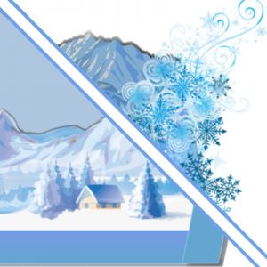 Web design Winter theme