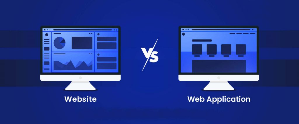 Web applications vs websites
